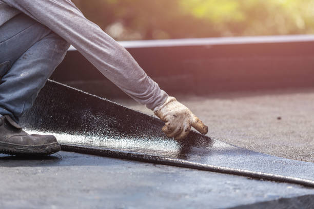 Professional Emergency Waterproofing technician working in Redkey, IN